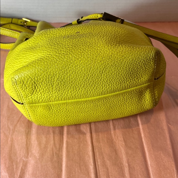 Kate Spade Lime Leather Shoulder Bag - Picture 11 of 15